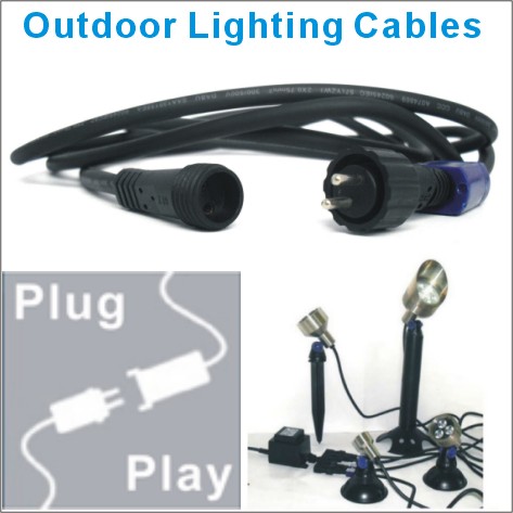 landscape led lighting wire outdoor lighting power cables